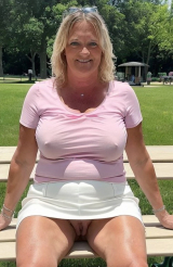 Diane Tanner a Hot Slutty Teacher Exposed at the Park 3