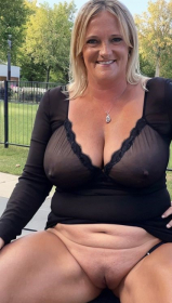 Diane Tanner a Hot Slutty Teacher Exposed in a Public Park 4