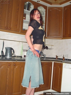 Naked Russian housemaid - N