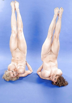 Breast poses - upside down - N