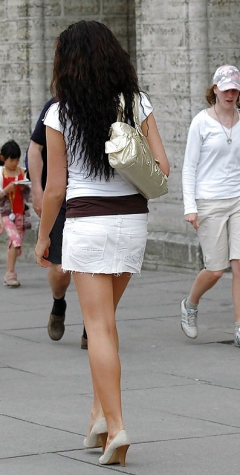 Mini Skirt Babes in Public (part 5) - N