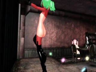 R18MMD - Heavens night Pole dance show