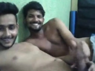 Indian Boys Having Fun on Cam