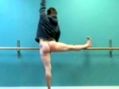 Male ballet practice (without tights!)