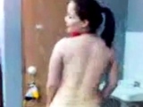 Latina sexy dance naked, nice butt and tits
