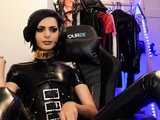 Exclusive Rubbered TS bring oneself off on Webcam Part2