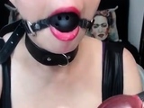 Milf pig slavegirl lives to suck cock and drool