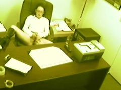 secretary-fingering-at-office