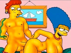 Milf Marge Simpson Cheating