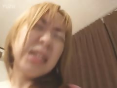 Petite blondie asian girl fucking