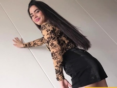 Thick Cute Real Amateur Colombian Model
