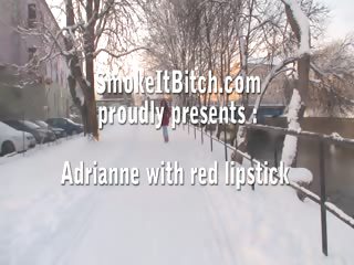 320px x 240px - Adrianne Black Smokes at DrTuber
