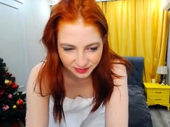 Amateur redhead Russian teen