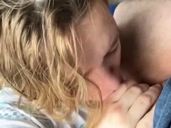 My horny GF gives a magical blowjob.