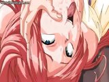 Horny redhead anime teen creampied after part6